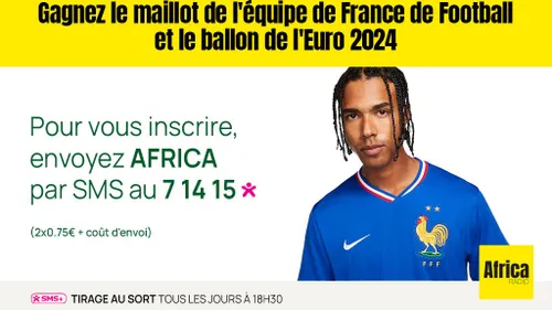 Jeu Africa Radio : gagnez tous les jours le maillot Nike Stadium de...