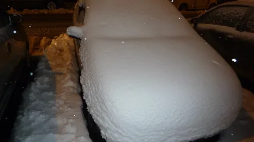 Chutes de neige en Île-de-France : la circulation fortement perturbée