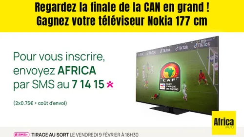 Jeu Africa Radio : Gagnez un téléviseur Nokia 177 cm