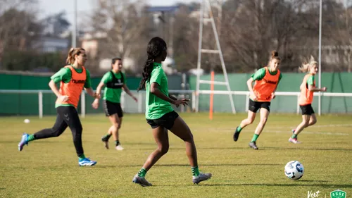 Coupe de France : l'entrainement des joueuses de l'ASSE ouvert au...