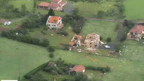 Roche-en-Forez : la commune touchée par une "mini tornade"