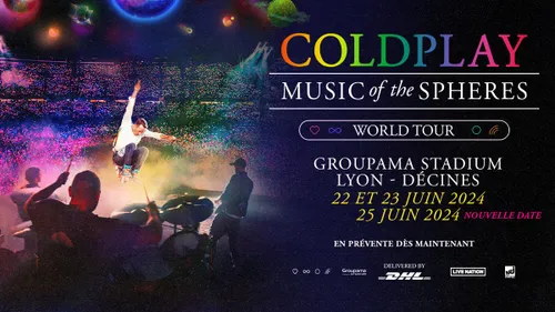 Coldplay à Lyon : une troisième date annoncée 