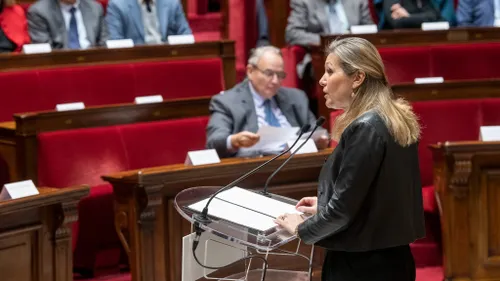 "On n'est pas dans une manif" lance Yaël Braun-Pivet dans l'Hémicycle