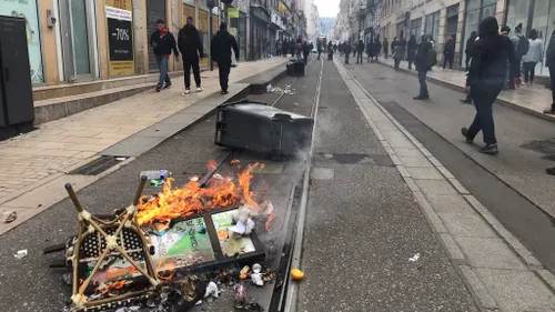 Retraites : tension palpable dans les rues de Saint-Etienne