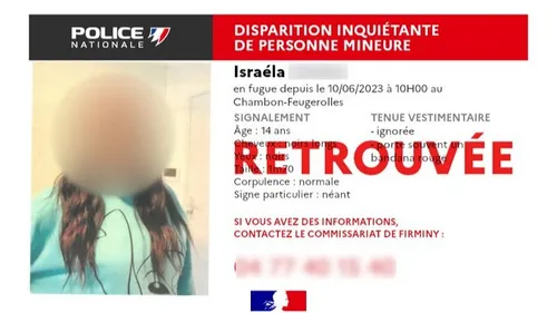L'adolescente disparue au Chambon-Feugerolles a été retrouvée