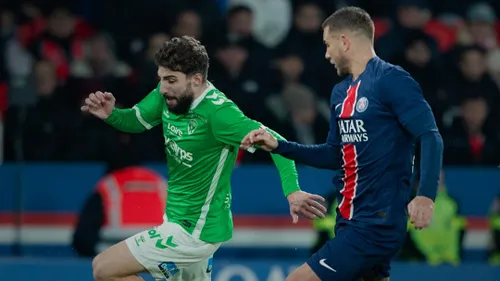 Ligue 1 : les Verts battus par le PSG 2/1