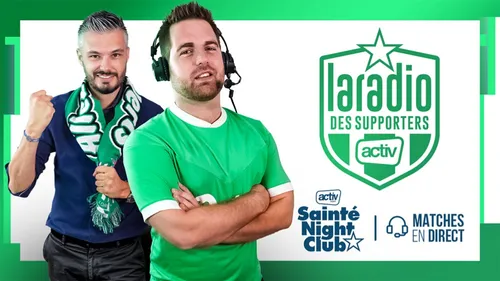 Les matchs des Verts en direct sur la webradio des supporters