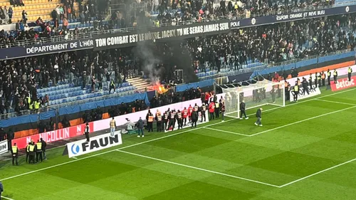 MHSC - ASSE : le match arrêté alors que les Verts menaient 2-0