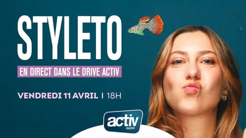 Styleto en direct dans le DRIVE ACTIV avant son concert au Fil !