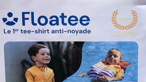 Loire : Ce T-shirt qui protège vos enfants de la noyade