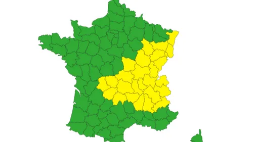 La Loire en vigilance jaune aux orages ce samedi
