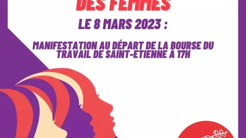 8 mars : plusieurs manifestations à Saint-Etienne 