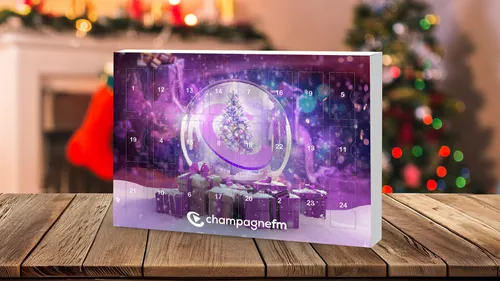 GAGNEZ VOTRE CALENDRIER DE L'AVENT CHAMPAGNE FM 