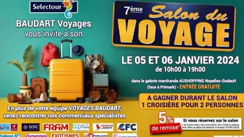Le Salon du Voyage à Noyelles-Godault avec Radio Contact !