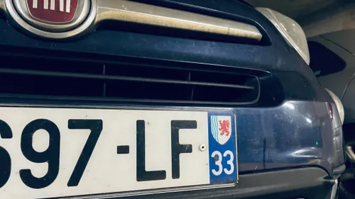 La Gironde dans le top des plaques d'immatriculation les plus...