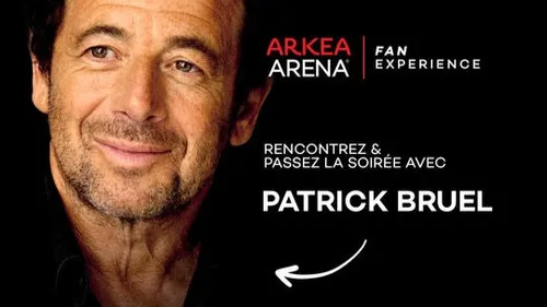 Il sera possible de rencontrer Patrick Bruel jeudi soir à Bordeaux!
