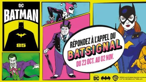 Plongez dans l'univers Batman à Aushopping Noyelles avec Radio...