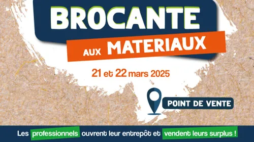 La Brocante aux Matériaux avec ValOrizon fait son grand retour!