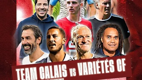 Calais: Des légendes du foot, ce soir, pour les Pièces Jaunes