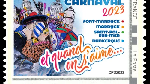Dunkerque: Le timbre collector du Carnaval est dispo! 