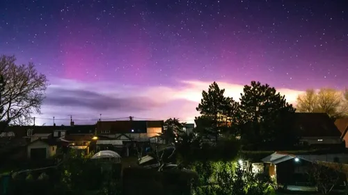 De superbes aurores boréales observées dans le Nord-Pas-de-Calais