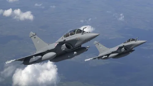 Collision entre deux avions Rafale de la base de Saint-Dizier