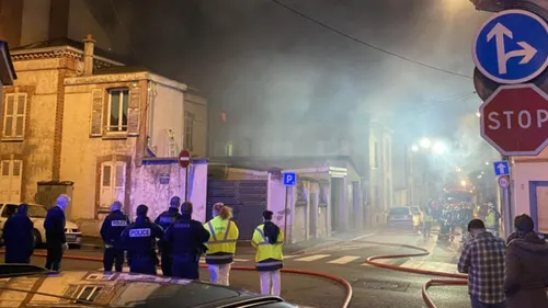 Un incendie dans le centre d'Epernay