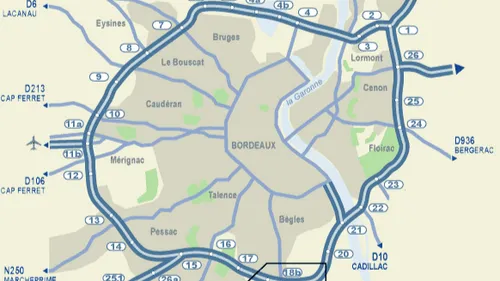 La rocade de Bordeaux va fermer plusieurs fois la semaine prochaine!