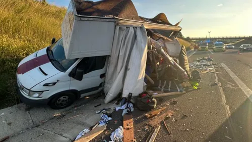 Une collision entre un camion et un camping-car fait un blessé grave