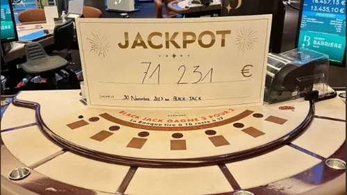 Un étudiant a remporté un jackpot historique du Casino Barrière de...