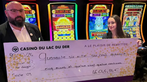 Un jackpot de près de 50.000€ au casino du Der