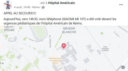 "J'ai espoir que la personne ait un cœur et qu'elle me rende mon...