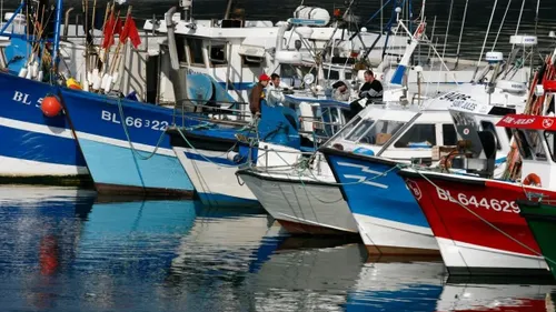 Boulogne : les pêcheurs poursuivent le blocage du port