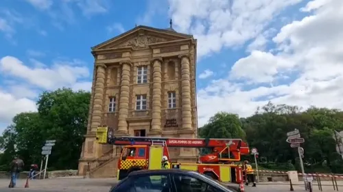 Opération sauvetage d'œuvres pour les pompiers ardennais