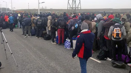 Nouvelle opération d’évacuation à Calais et Marck, dans la zone de...