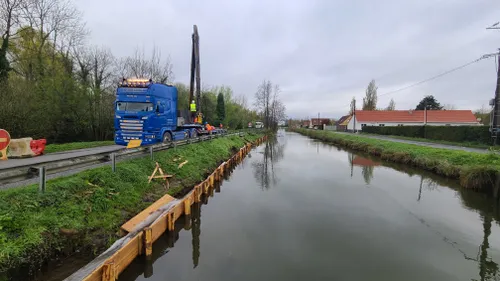 Inondations: des travaux structurants ont démarré sur le canal...