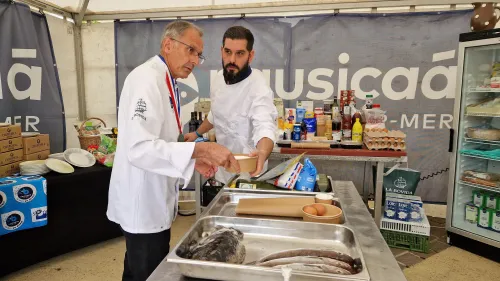 A Boulogne-sur-Mer, Mr Goodfish sensibilise l'opinion au poisson...
