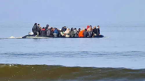 Crise Migratoire :  22 personnes secourues au large de Gravelines.