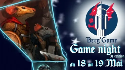 Berg'Game organise sa 3ème Game Night à Bergues.
