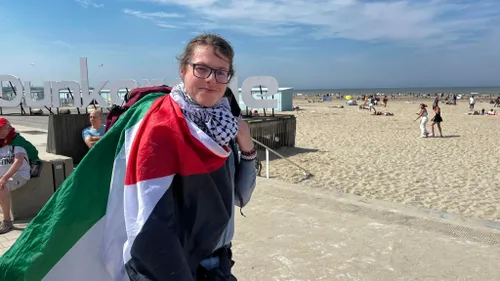 Un audomarois marche jusqu’à Dunkerque pour la cause palestinienne