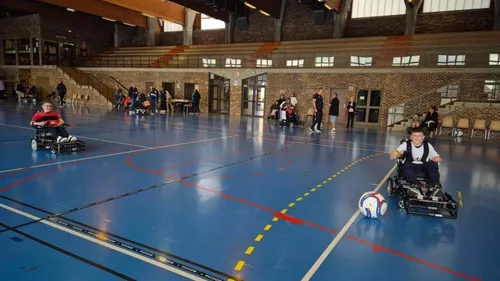 Une grande journée de foot-fauteuil à Saint-Pol-sur-Mer