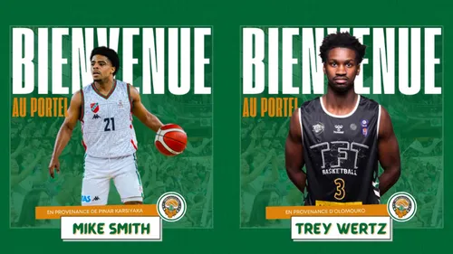 Basket : Le Portel boucle son recrutement avec deux joueurs...