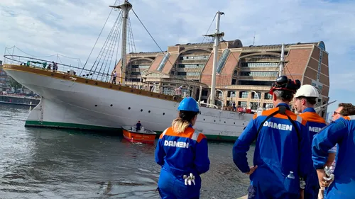 Dunkerque : le Duchesse Anne parti pour un long chantier d’entretien