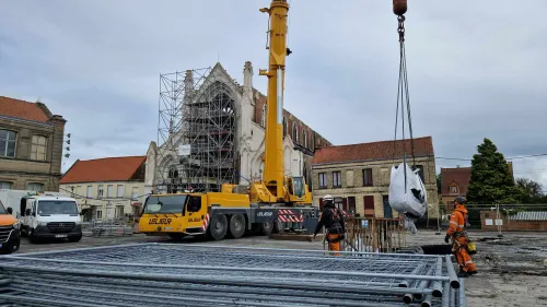 Saint-Omer : Bientôt un « parapluie » géant au-dessus de l’Eglise...