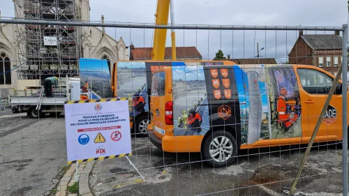 Saint-Omer : Les experts en action pour sécuriser l’Eglise de...