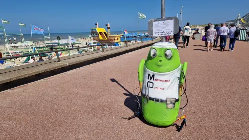 Le Touquet : Nouveaux WC, nouvelles poubelles, des stations de...