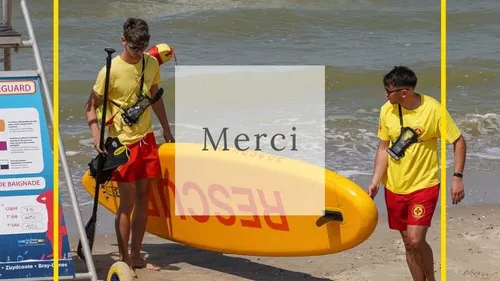 Les sauveteurs des plages des Dunes de Flandre au top cet été