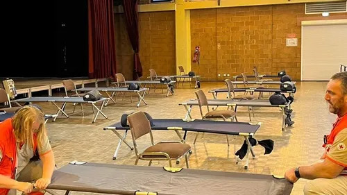Saint-Omer : Une nouvelle salle pour accueillir les sinistrés