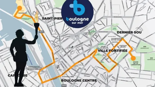 On connaît le parcours de la flamme olympique à Calais et Boulogne...