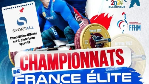 Les Championnats de France d'haltérophilie à Dunkerque ce week-end